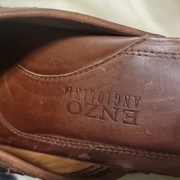 Deadstock Vintage Enzo Angiolini leather mules size 10m - Picture 4 of 6